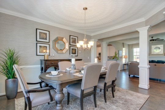 Dining Room. Home builders in Chesapeake va