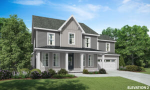 Legacy Second Front Elevation